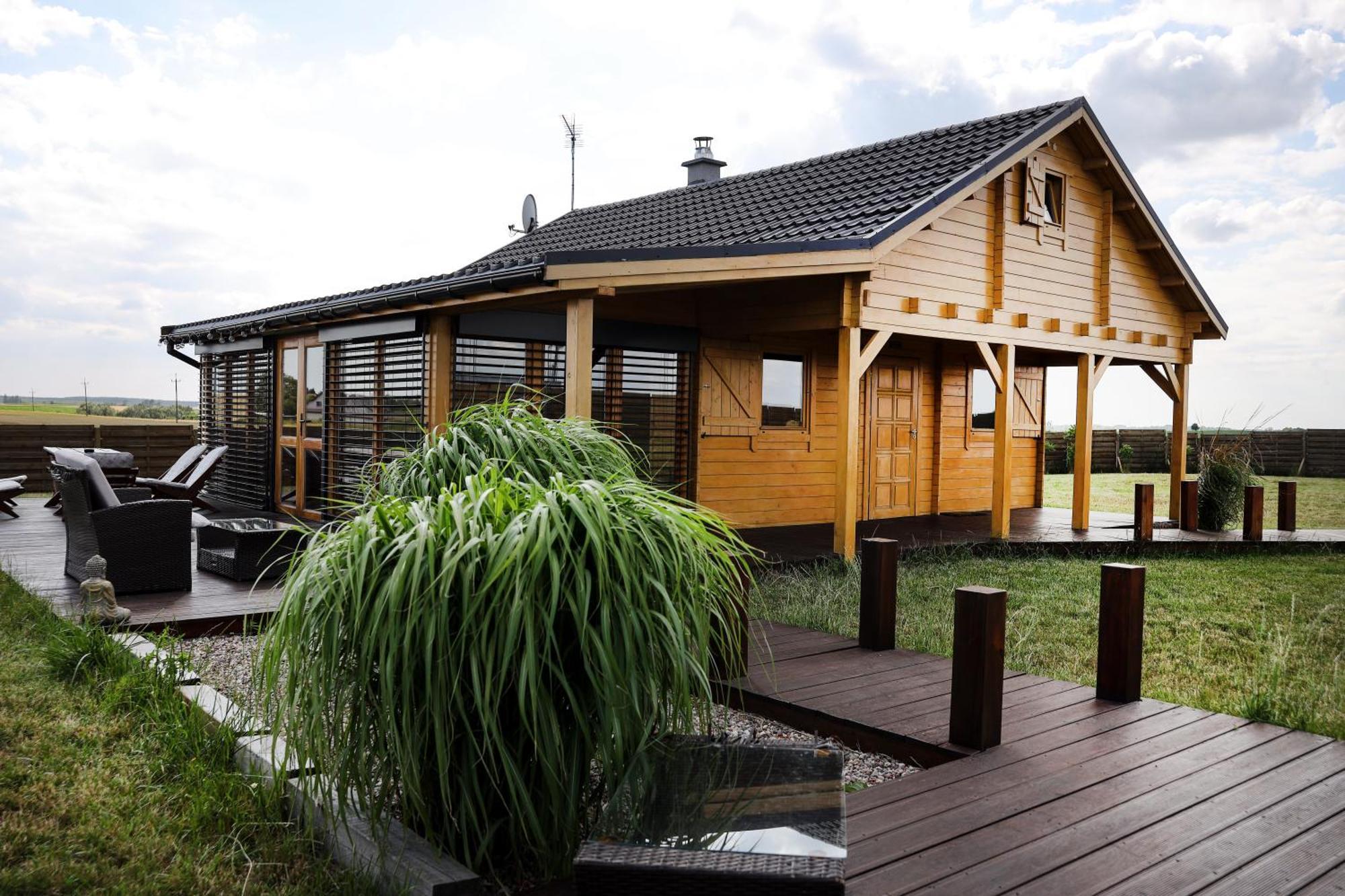 Domek Caloroczny Powidz Tel 512-589-997 Экстерьер фото